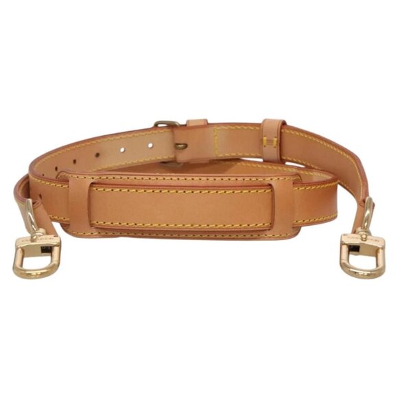 LOUIS VUITTON Adjustable Shoulder Strap Leather 34.6""-42.5"" Beige Auth 137897 - Picture 13 of 13